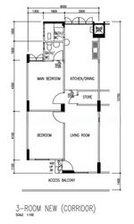 Blk 223 Boundary Ville (Serangoon), HDB 3 Rooms #575275251